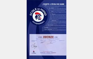 Label Bronze pour le Club !