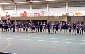Cumul de victoires pour nos violettes lors de la journée de la Handballeuse !