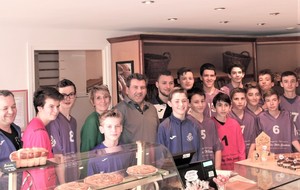 Effervescence à la boulangerie "Les 3 petits Bannetons", partenaire du Club