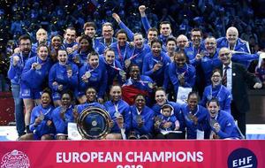 Les françaises sacrées championnes d'Europe !!