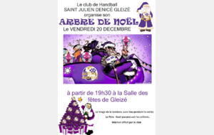 Venez fêter Noël le 20 décembre !