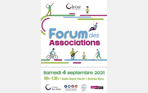 Forum des Associations le samedi 4 septembre !