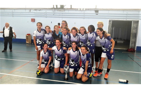 Nos violettes - 13 ans, championnes Auvergne Rhône Alpes !