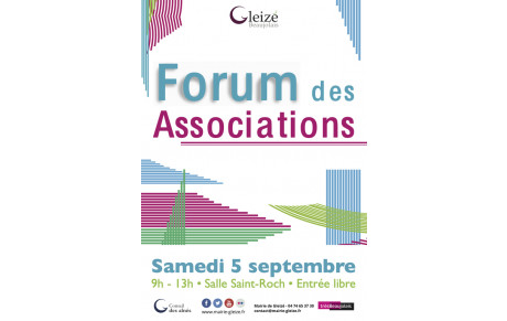 Forum des Associations le samedi 5 septembre !